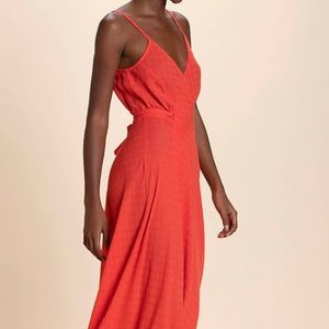 Cia Maritima orange beach dress